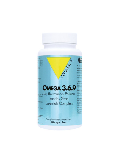 Omega 3-6-9-50 capsules-Vit'all+