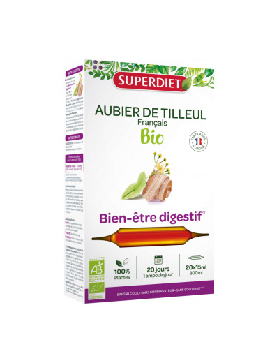Aubier de Tilleul Bio 20 Ampoules