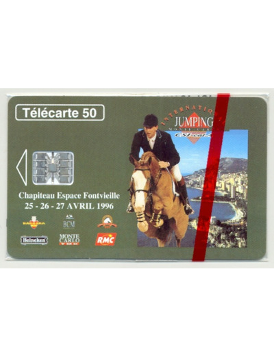 TELECARTE NSB 50 UNITES 03/96 JUMPING SERIE 22 MF38a