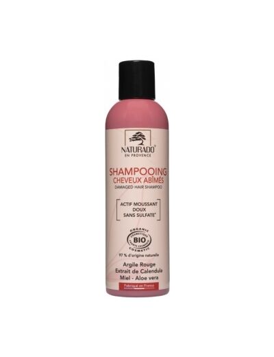 Shampoing cheveux abîmés sans sulfate 200ml