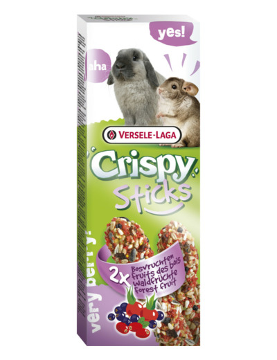 Crispy sticks aux fruits des bois pour Lapin & Chinchilla - 110g