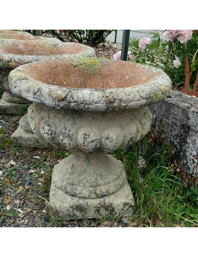 Vase antique pierre reconstituée 44cm