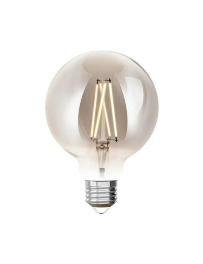 IDUAL Ampoule led globe  silver dimmable à télécommande