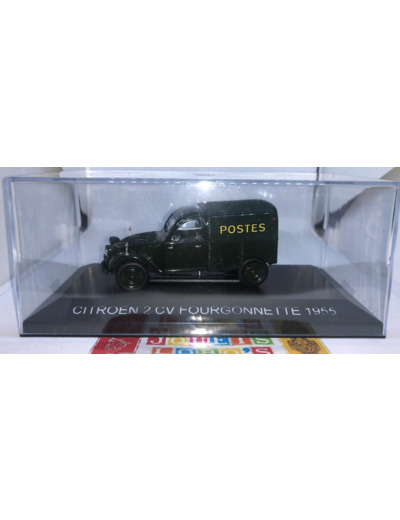 CITROEN 2 CV FOURGONNETTE POSTES 1955 1/43 BOITE