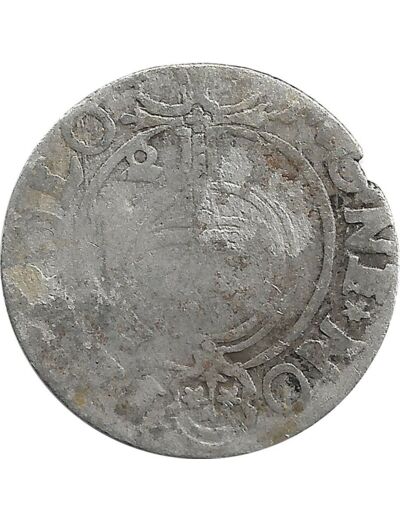 POLOGNE - SIGISMUND III 3 POLKER argent 1622 0gr96 B