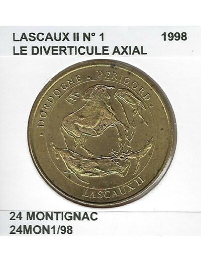 24 MONTIGNAC LASCAUX II Numero 1 LE DIVERTICULE AXIAL 1998 SUP