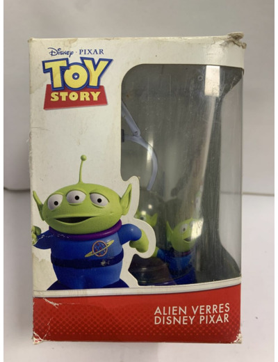 VERRE DISNEY PIXAR TOY STORY ALIEN de chez AUCHAN