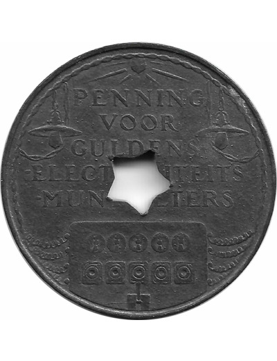 HOLLANDE (PENNING VOOR GULDENS ELECT TEITS MUN TERS) JETON ZINC TTB+