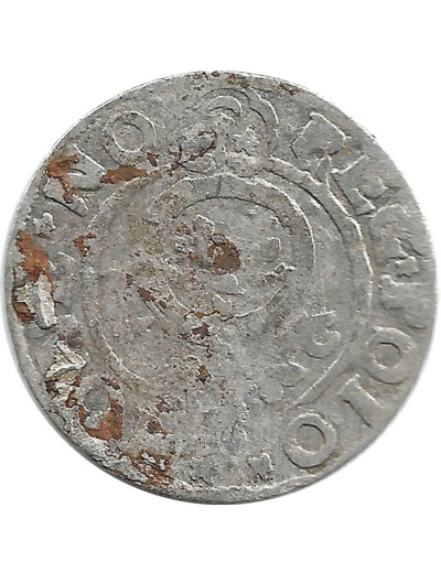POLOGNE - SIGISMUND III 3 POLKER argent 1622 0gr93 TB-