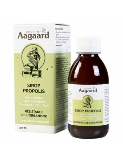Sirop à la propolis-150 ml-Aagaard