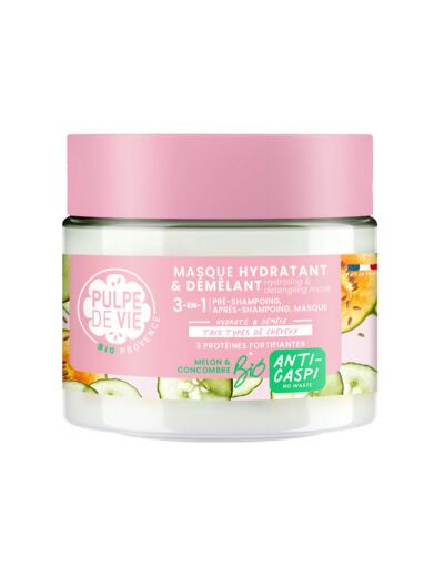 Masque cheveux 3 en 1 hydratant et démêlant 300ml