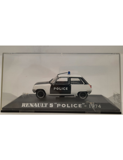 RENAULT 5 "POLICE" 1974 1/43 BOITE D'ORIGINE