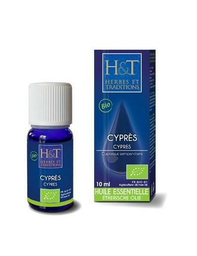 Huiles Essentielles de Cyprès bio-10ml-Herbes et Traditions