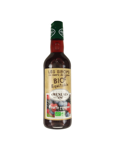 Sirop Fruits Rouges Bio 50cl