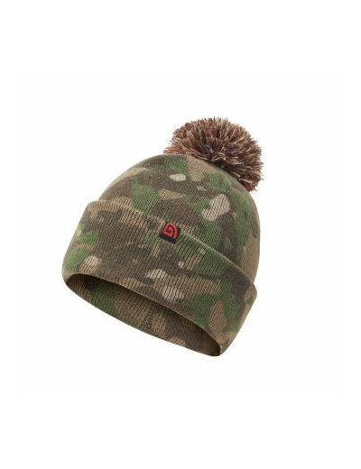 bonnet camo bobble hat trakker