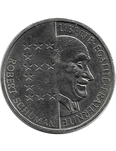 FRANCE 10 FRANCS ROBERT SCHUMAN 1986 TTB+