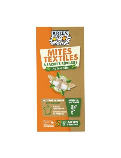 Mites Textiles sachets de protection des tiroirs 6 unités