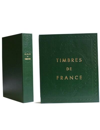 RELIURE VERTE FUTURA F.O TIMBRES POSTES (Yvert)