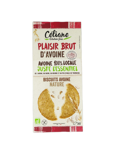 Biscuits Avoine Nature Bio 130g