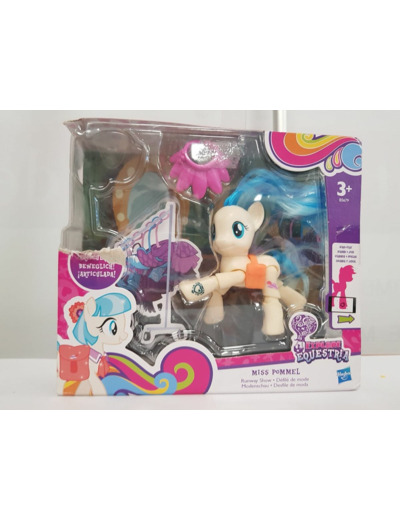 MY LITTLE PONY MON PETIT PONEY MISS POMMEL de chez HASBRO emballage abimé