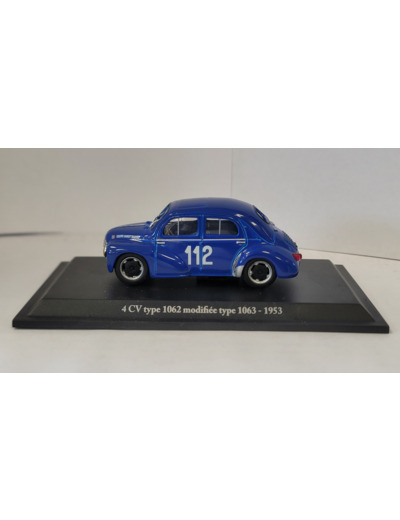 RENAULT 4 CV TYPE 1062 MODIFIEE TYPE 1063 1953 1/43