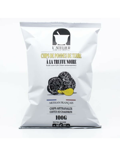 Chips Pomme de Terre à la Truffe Noire 100g