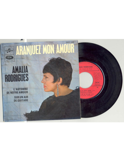 45 Tours AMALIA RODRIGUEZ "L'AUTOMNE DE NOTRE AMOUR" / "ARANJUEZ MON AMOUR"