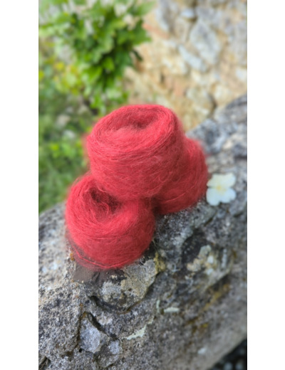 Pelote FLOCON (80% Kid mohair 20% soie) - GRIOTTE