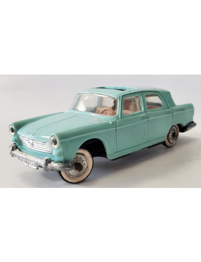 PEUGEOT 404 VERTE PALE SERVO DIRECTION NOREV PLASTIQUE 1/43 SANS BOITE (N1)