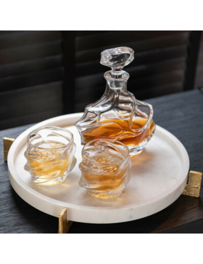 Lot de 4 verres à whisky Michigan 9x11x9.5cm