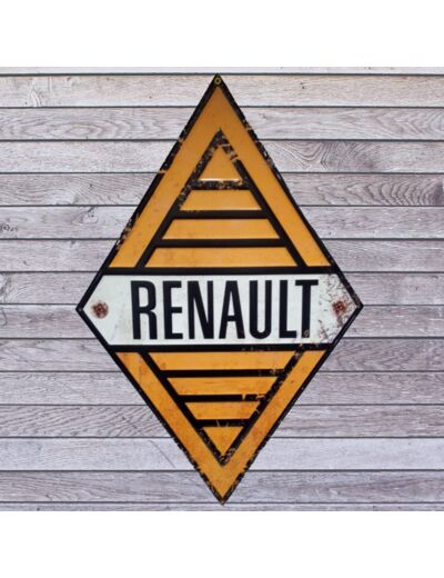 Plaque métal - Enseigne Renault - 40 x 60 cm - Déco vintage