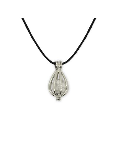 Pendentif cage Howlite