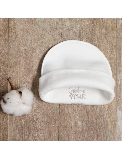 Bonnet pour bébé prématuré polaire bio