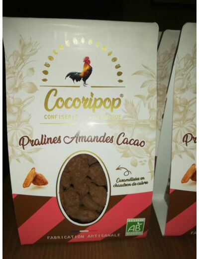 Pralines amandes cacao