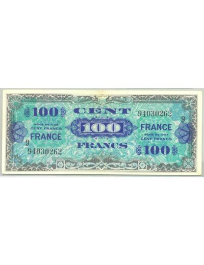 FRANCE 100 FRANCS Type FRANCE 1945 SERIE 8 SUP 696