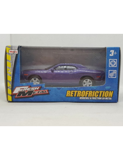 DODGE CHALLENGER MAISTO RETROFRICTION BOITE NEUF