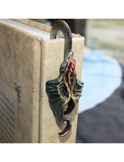 Marque Pages 3D "Le vol du dragon" vert