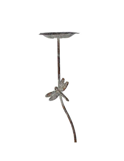 Mangeoire oiseaux déco libellule 14x105cm