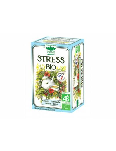 Tisane stress bio-20 sachets-Romon Nature