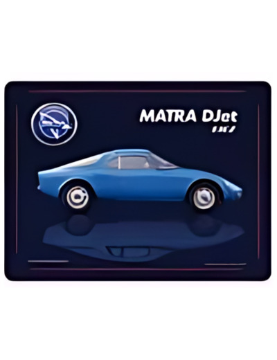 Plaque MATRA DJET 1967 - 30 x 40 cm - 19658RA