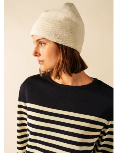 Bonnet Clerval uni doublé polaire