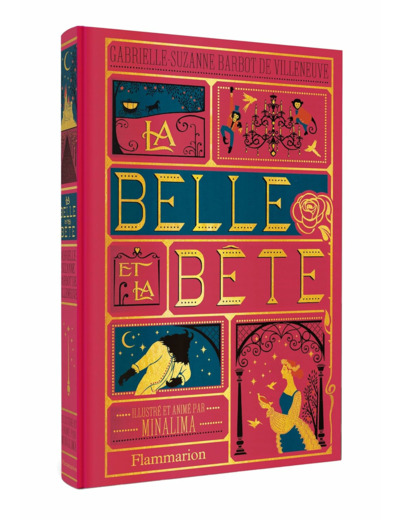 LA BELLE ET LA BETE - ILLUSTRE ET ANIME PAR MINALIMA
