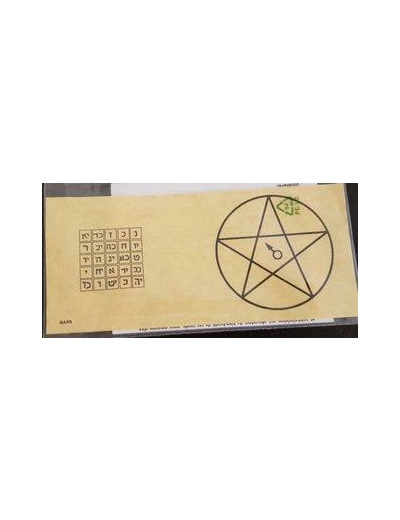 Parchemin Pentacle de Mars