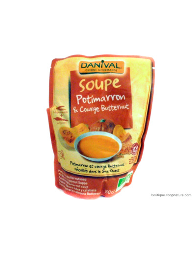 Soupe Potimarron Butternut Bio 500ml