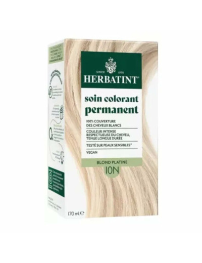 Coloration Blond Platine-10N-170ml-Herbatint