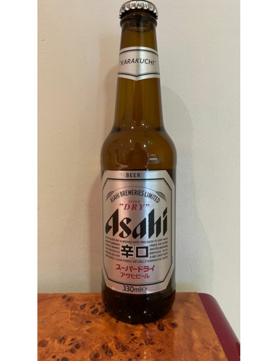 Bière Japonaise Asahi 33 cl 5.2% vol