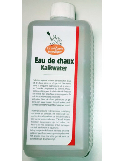 Eau de chaux 500ml La Droguerie Ecologique