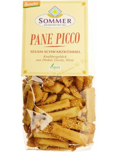 Biscuit aperitif sesame cumin noir150g Sommer