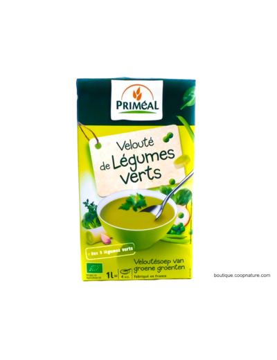 Velouté de Légumes Verts Bio 1L