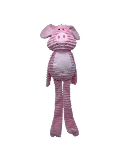 Peluche cochon avec squeaker pour Chiens - XXL